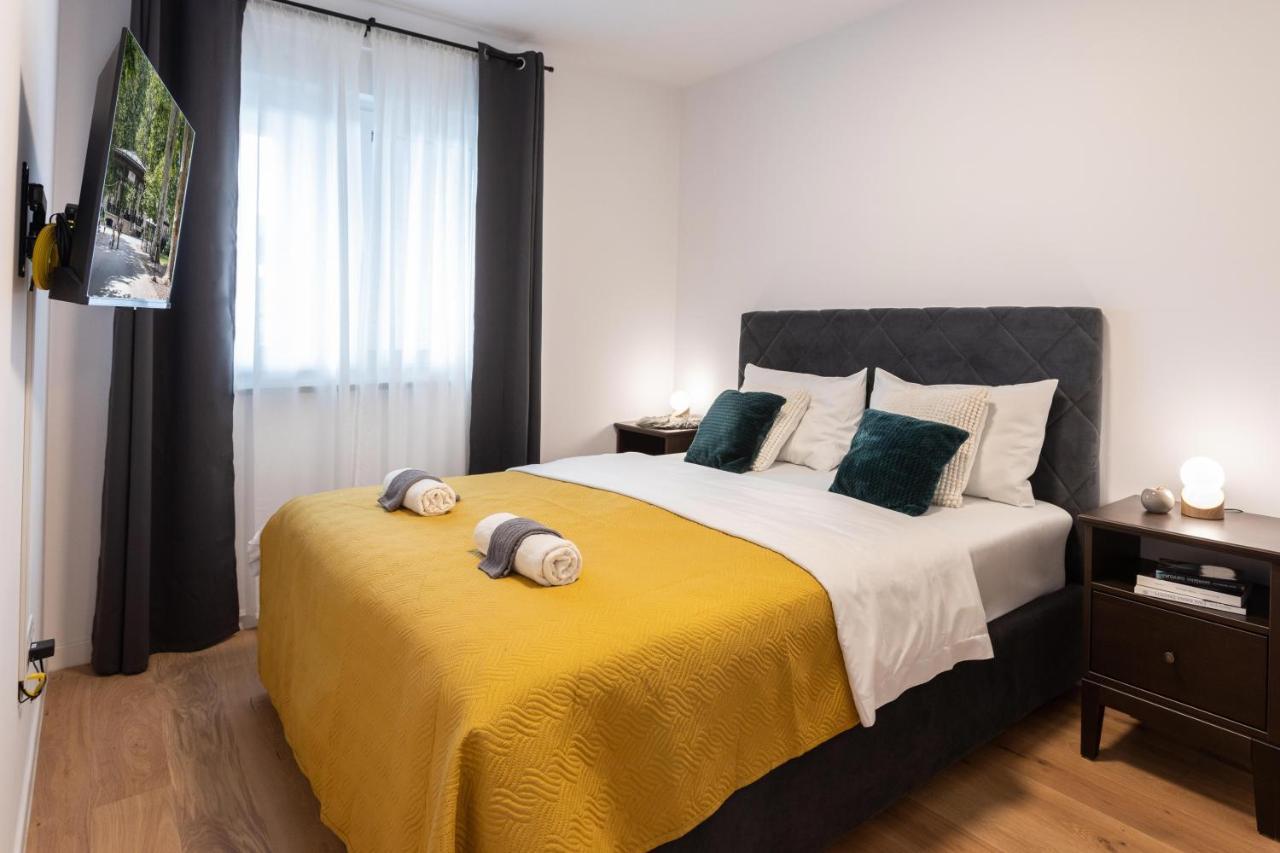 Design 2Bdr Apartment With Balcony- Free Parking Zagreb Ngoại thất bức ảnh